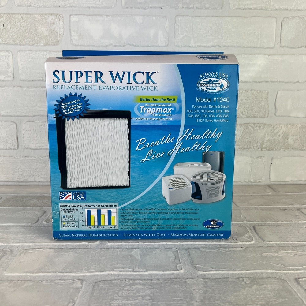 EssickAir Super Wick Replacement Evaporative Wick #1040 Bemis Essick‎ 2 Pack New